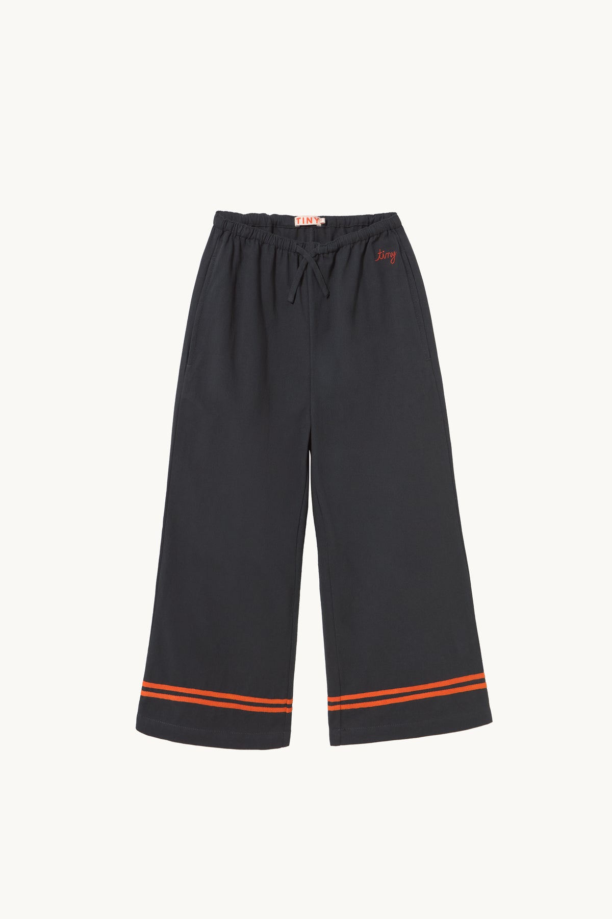 Pantaloni in tessuto a righe rosse INK BLUE