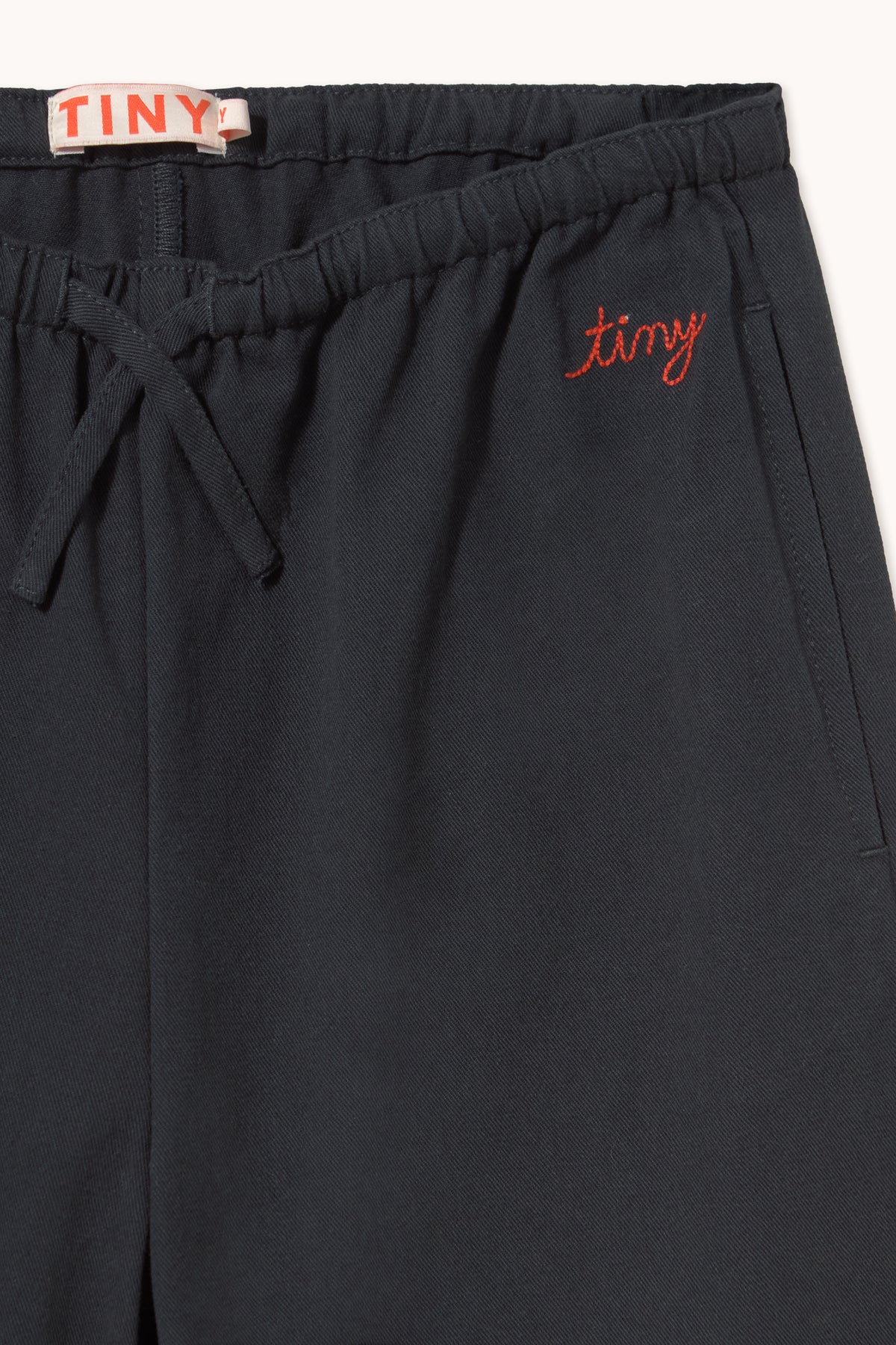 Pantaloni in tessuto a righe rosse INK BLUE