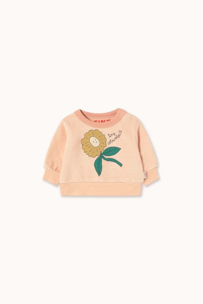 Tiny Daisy Graphic Baby Sweatshirt