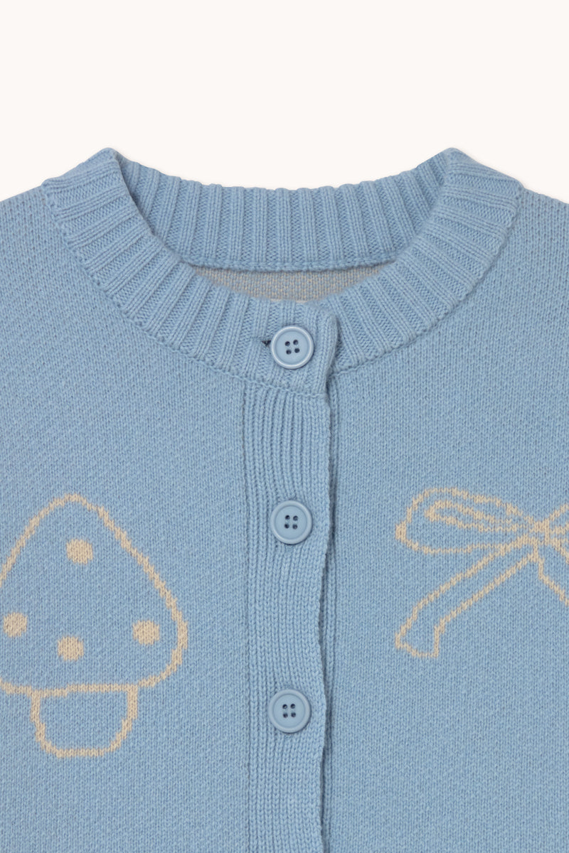 Cardigan da donna con fiocchi
