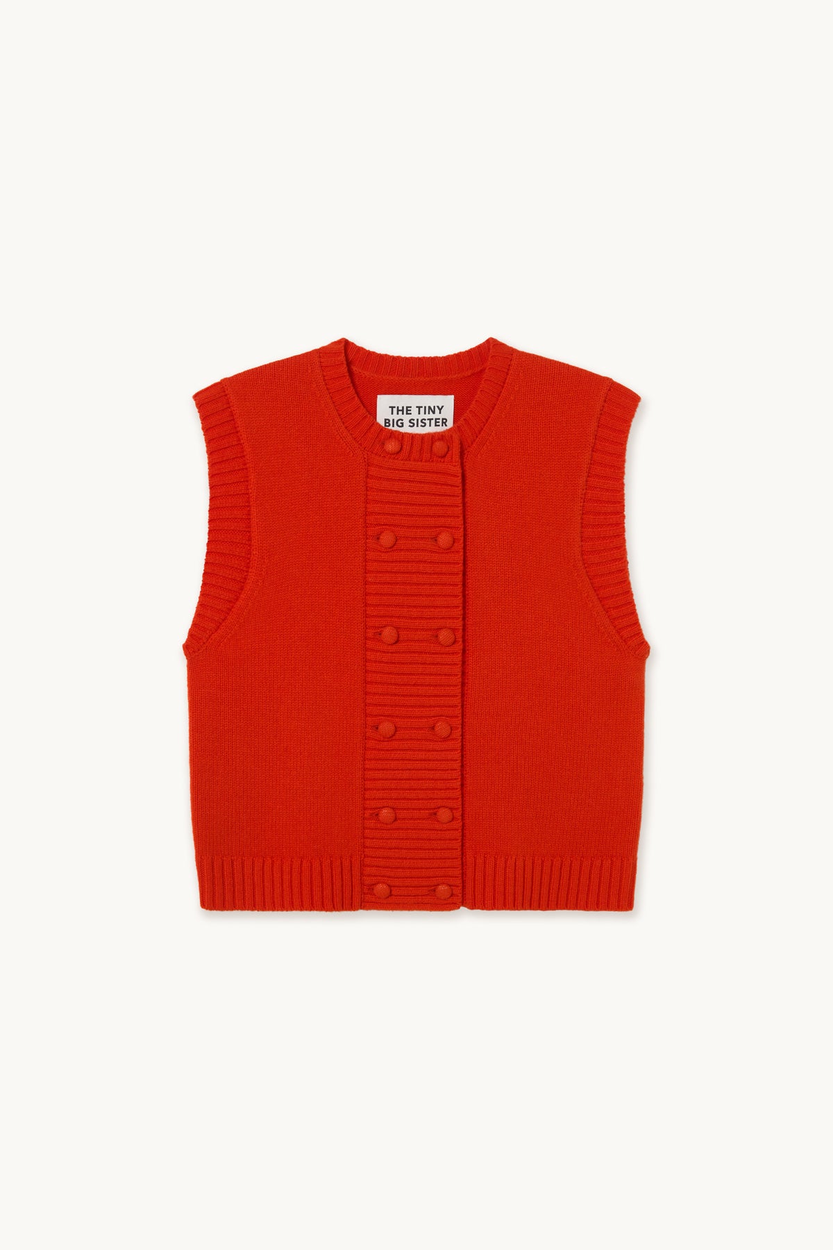 Woman Buttoned Vest
