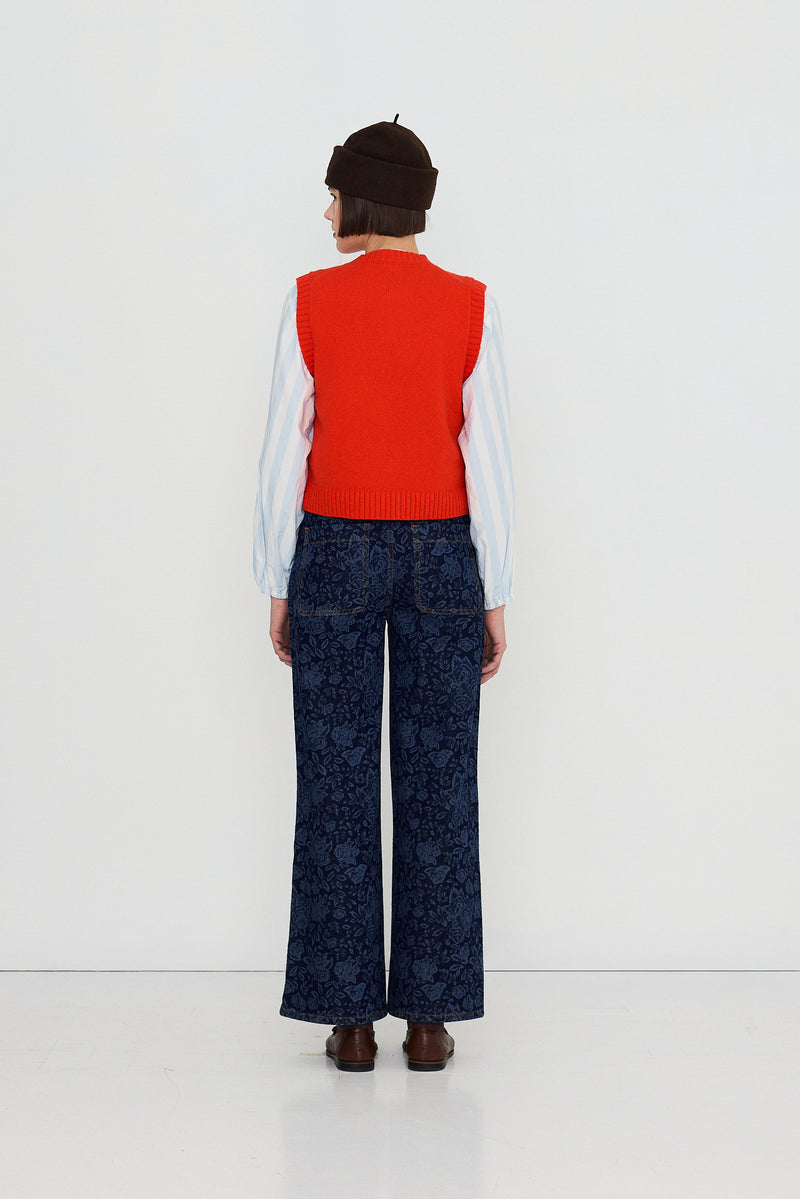 Gilet da donna con bottoni