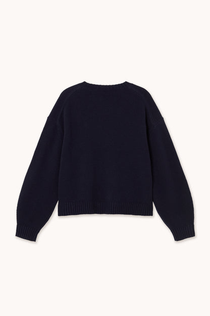 Woman Buttoned Cardigan NAVY