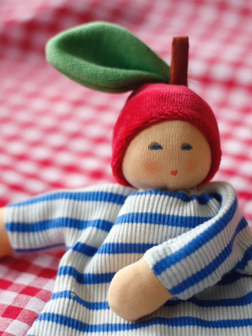Pierwsza przytulanka Apple Cuddle Cloth Nanchen Natur BEBE Concept 
