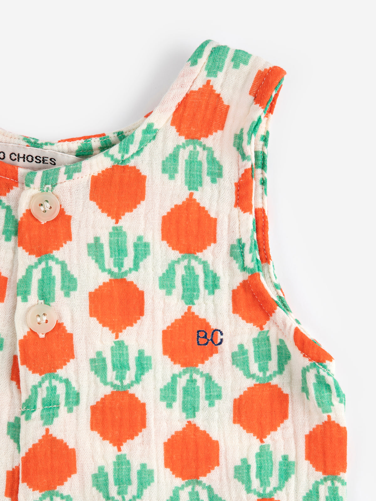 Cool Radish all over woven playsuit