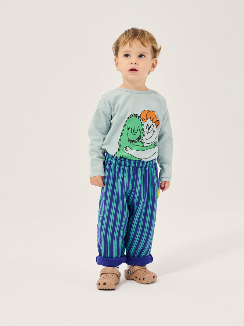 Booo Bo Choses Tag stripes jogging pants