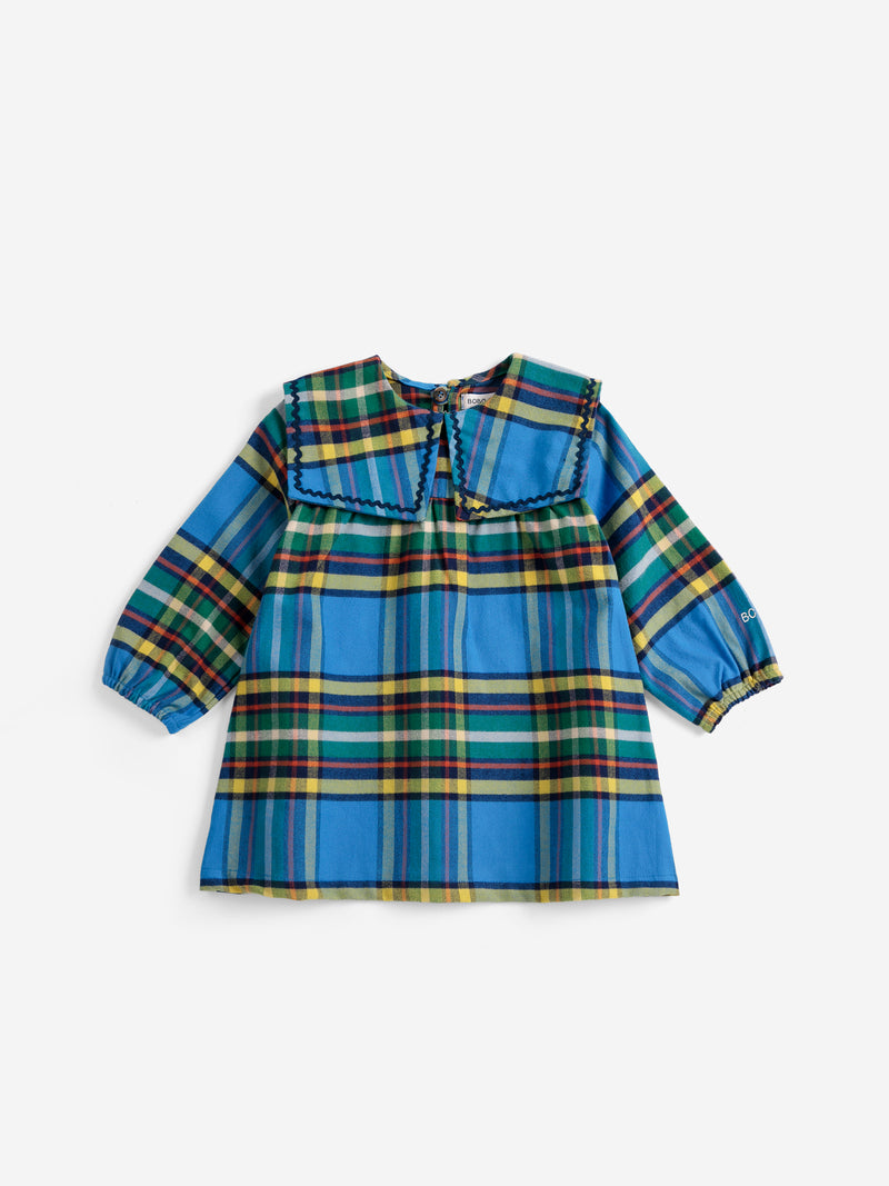 Babykleid mit Karomuster