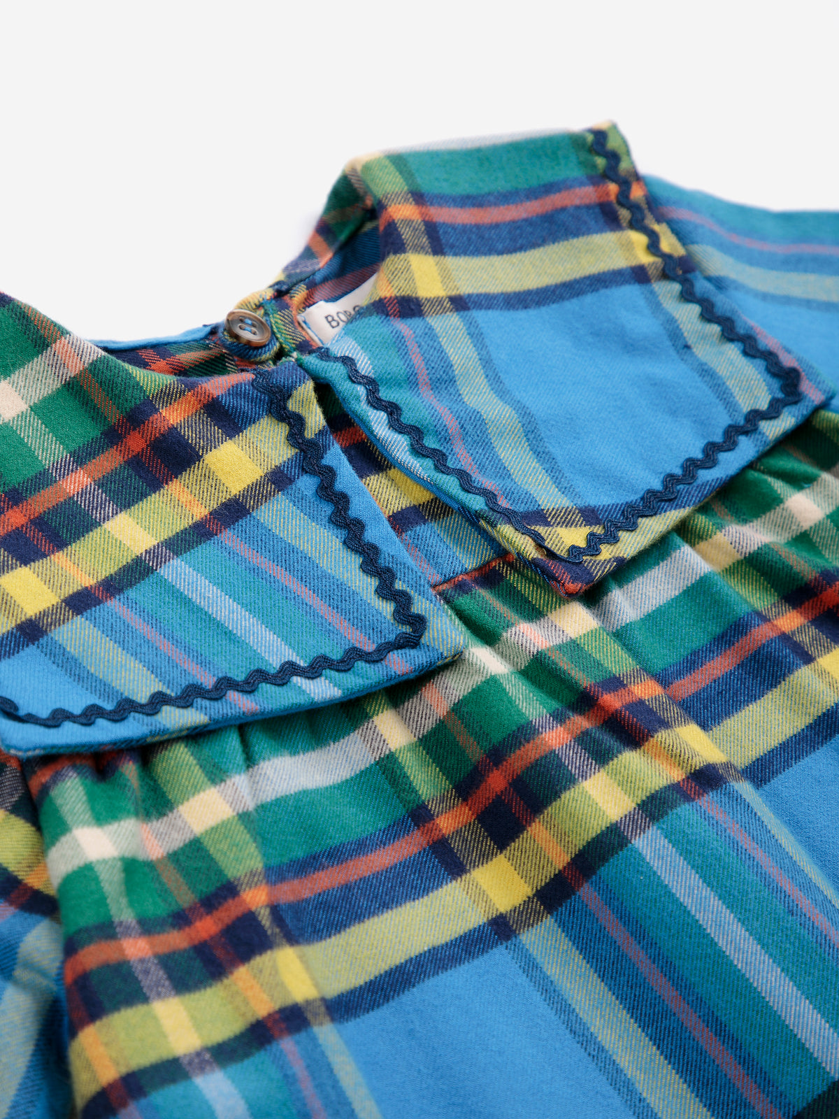 Robe bébé à carreaux