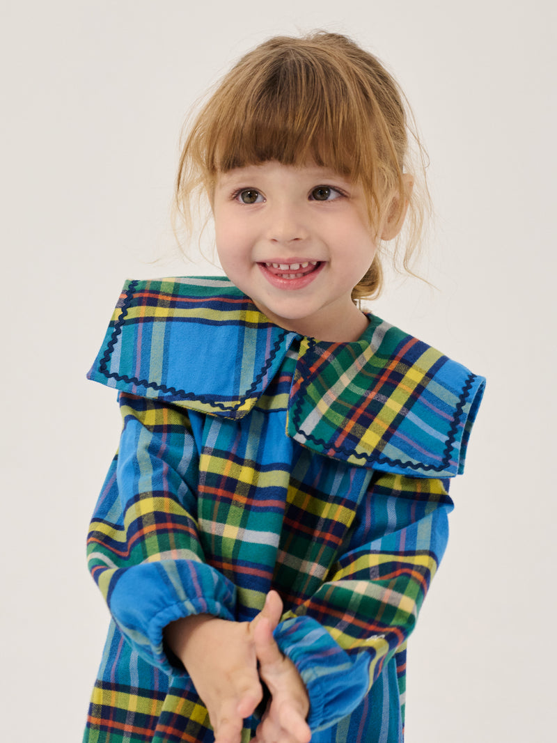 Babykleid mit Karomuster