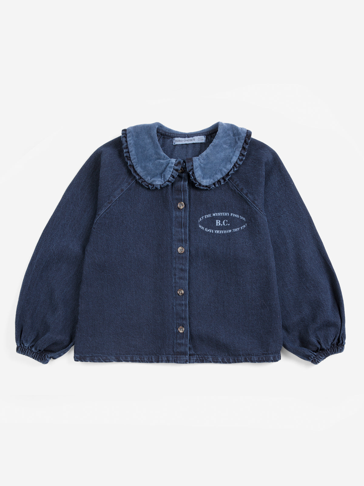 Mystery BC denim blouse