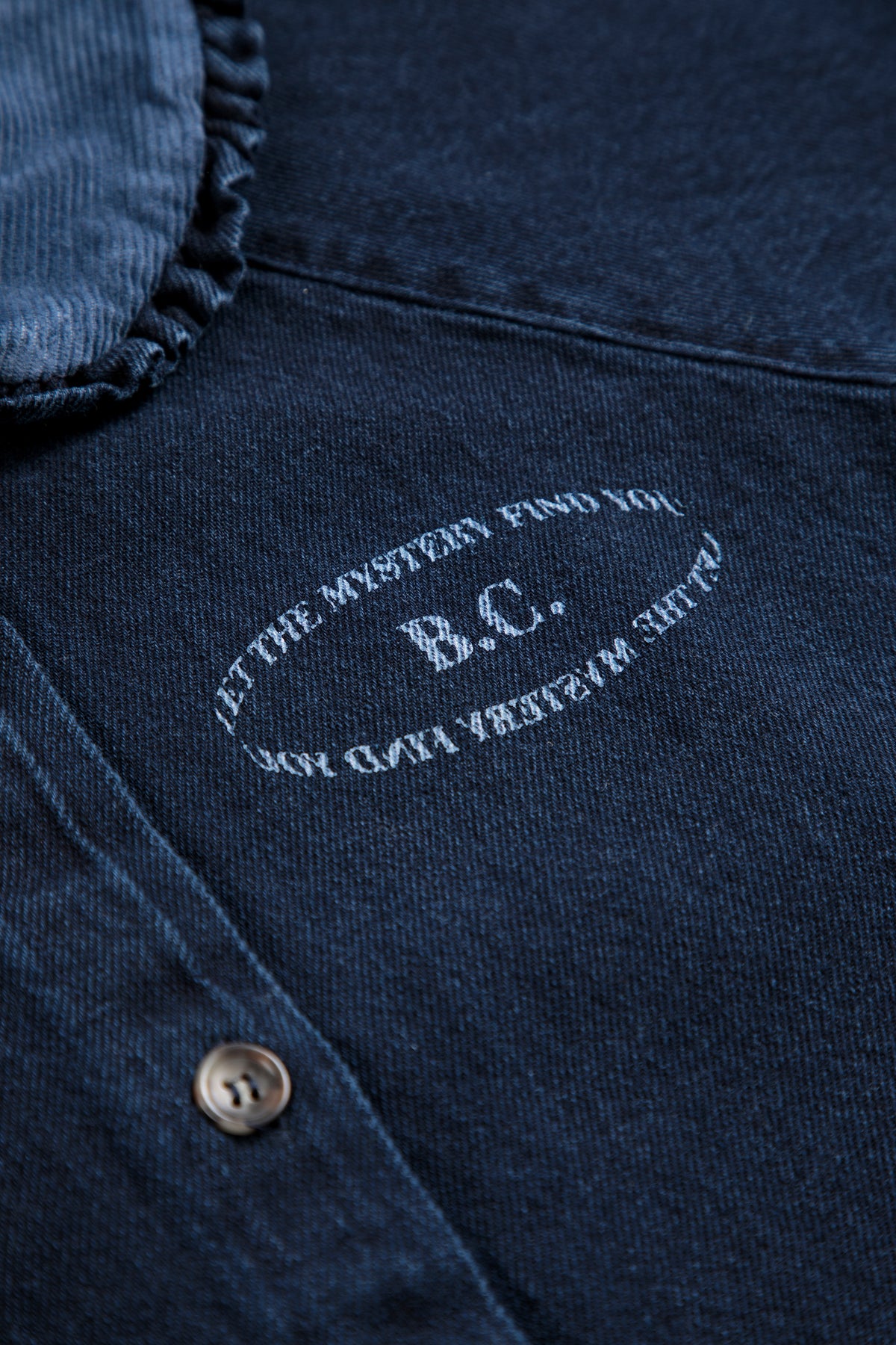 Chemisier en denim Mystery BC