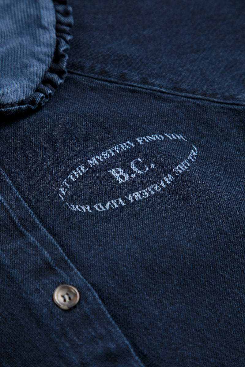Mystery BC denim blouse