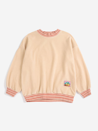 Taxi Saurus Tag Samt-Sweatshirt