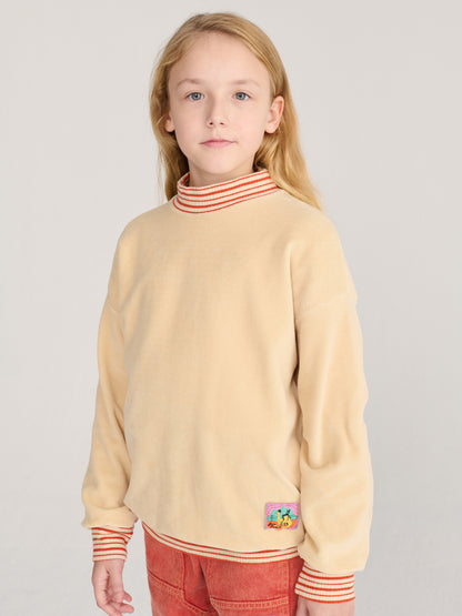 Taxi Saurus Tag Samt-Sweatshirt