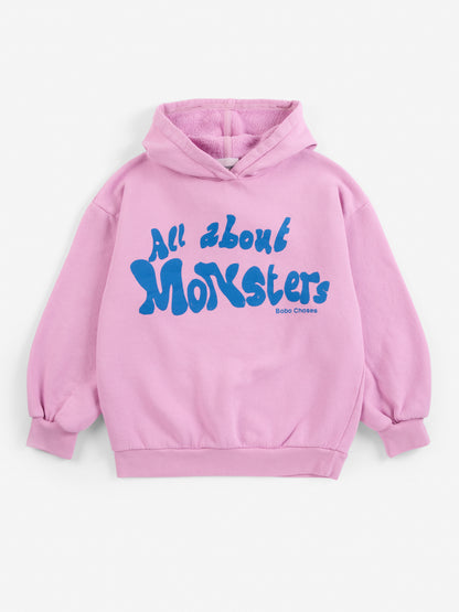 Sweat à capuche « Tout sur les monstres »