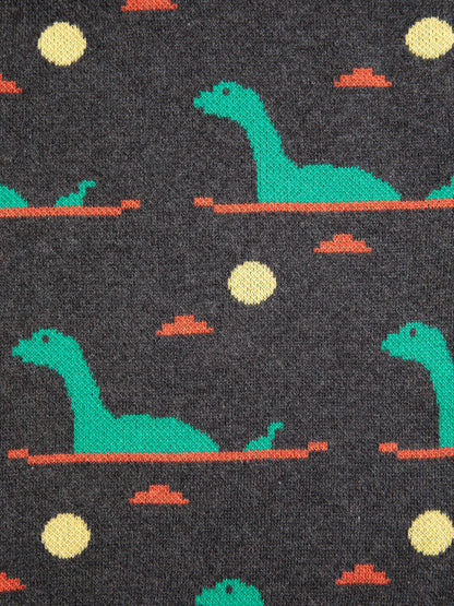 Lake Monster All Over Cotton Sweater