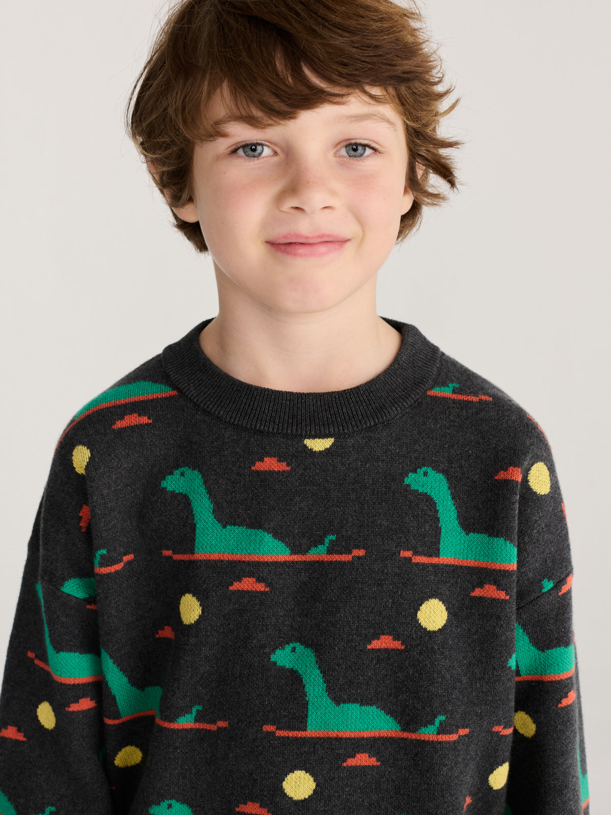 Lake Monster All Over Cotton Sweater