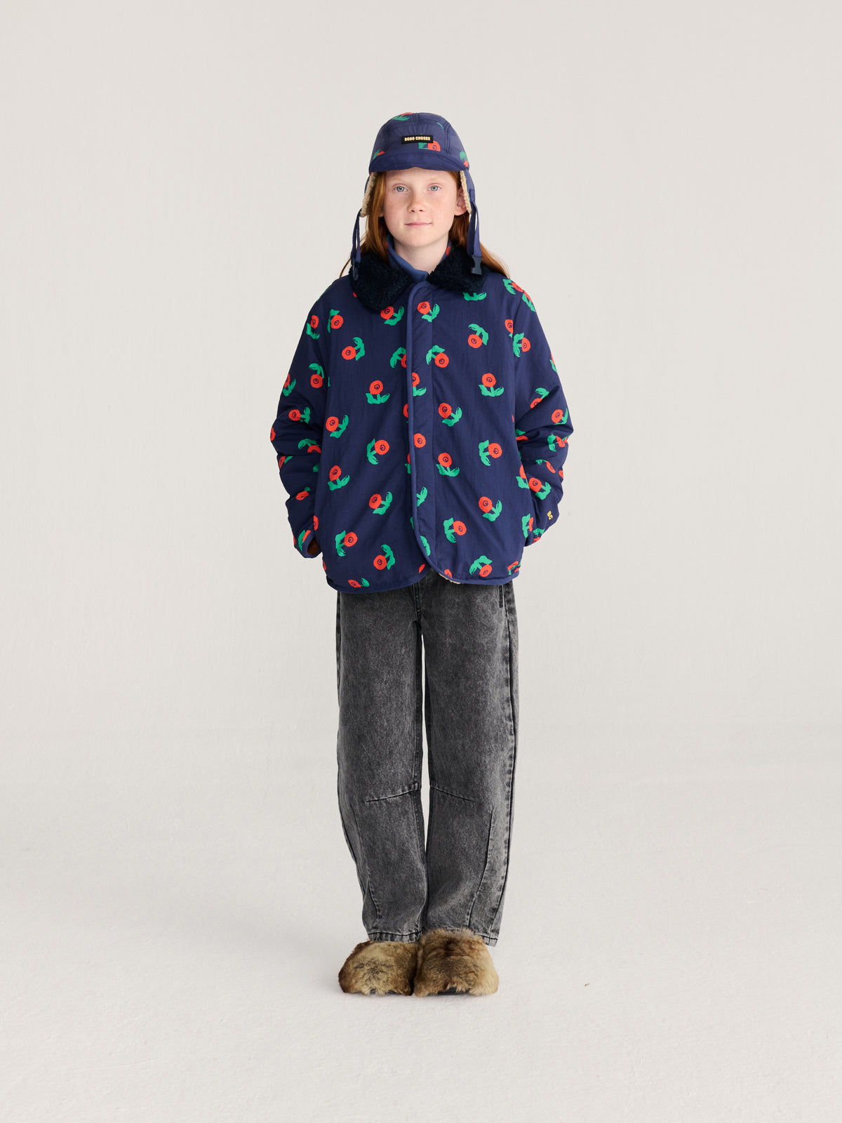 Wendejacke „Stamp Bloom“