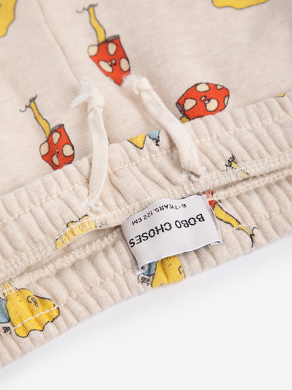 Mush Monster Duo Jogginghose mit durchgehendem Muster