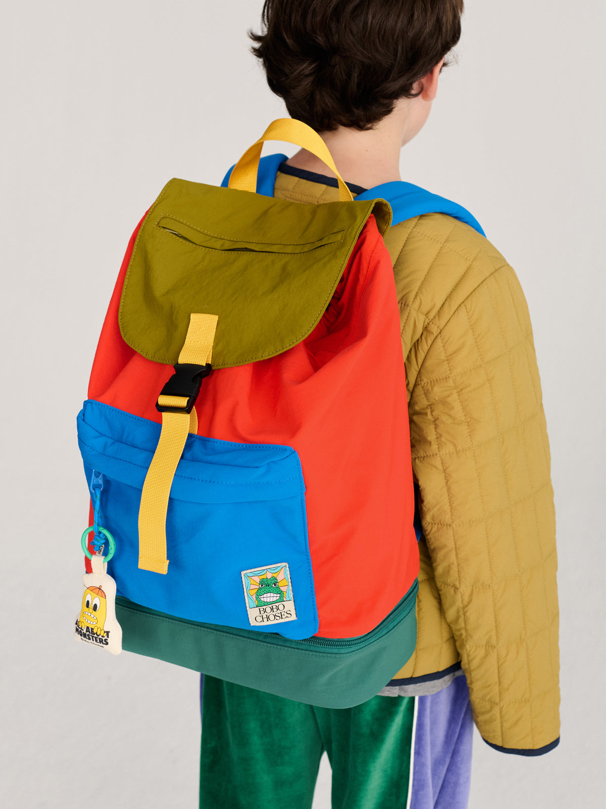 Plecak Beast Tag color block