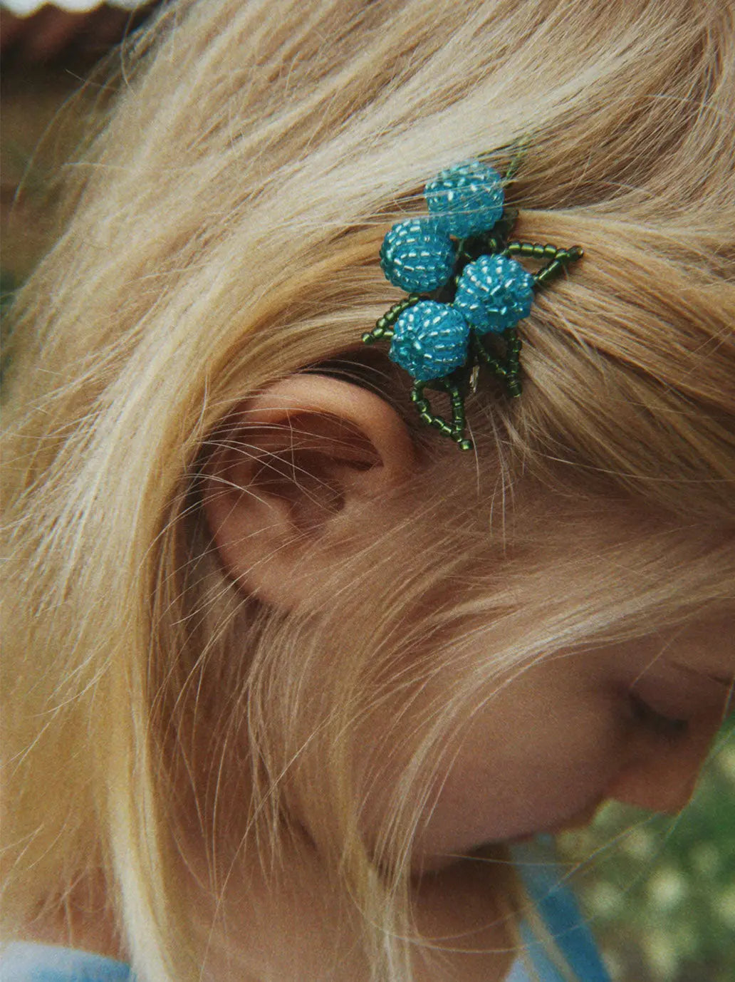 Beaded Hair Clip 2-pack Konges Slojd BEBE Concept 