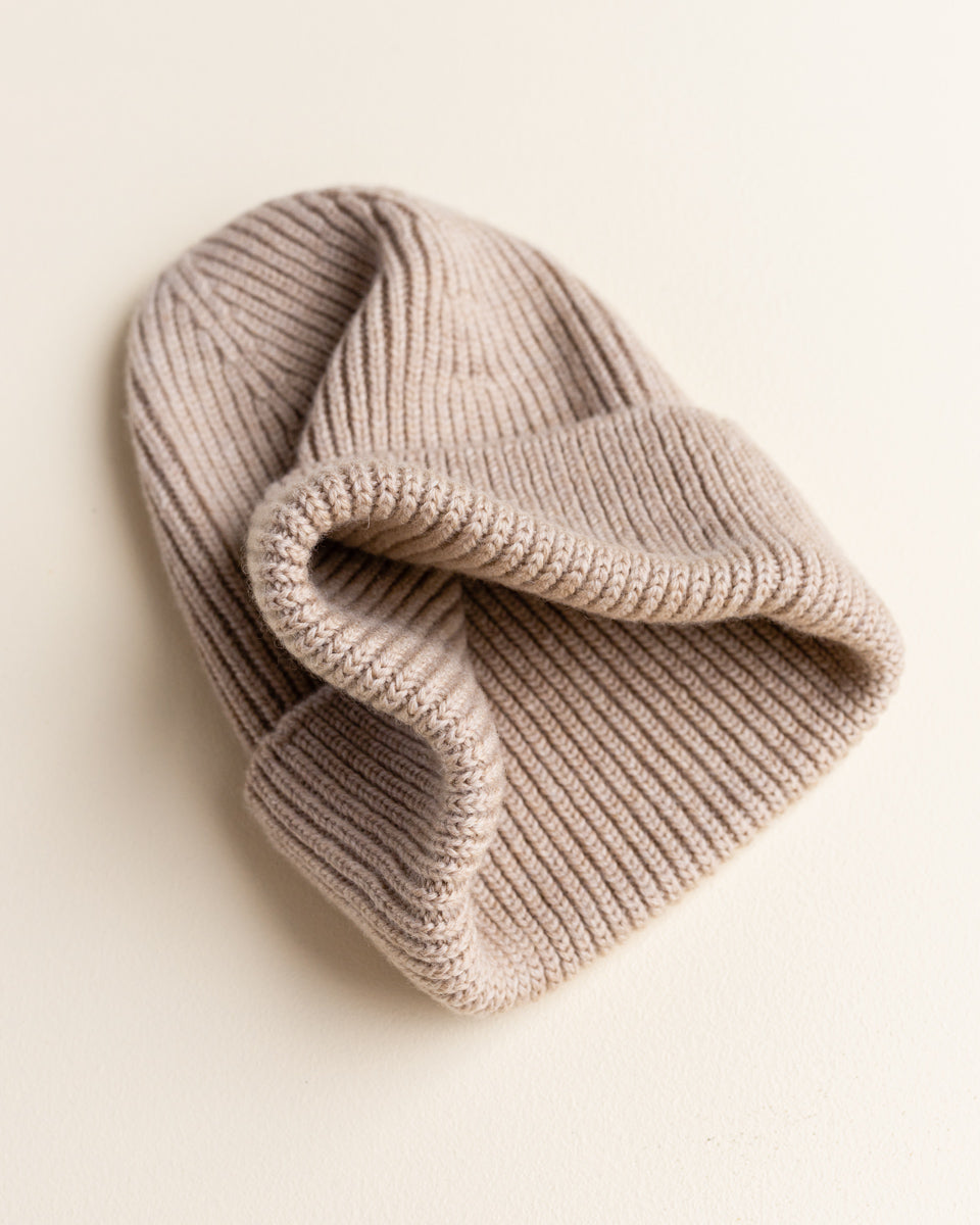 Czapka z wełny merino Fonzie Adult SAND