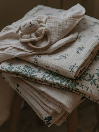 Zestaw dużych pieluszek muślinowych Bluebell Garbo &amp; Friends BEBE Concept 