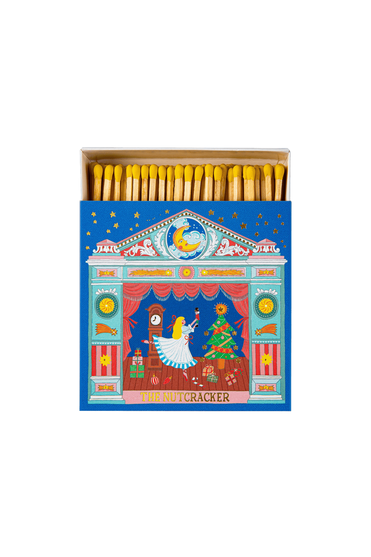 Luxury matches in a decorative square box