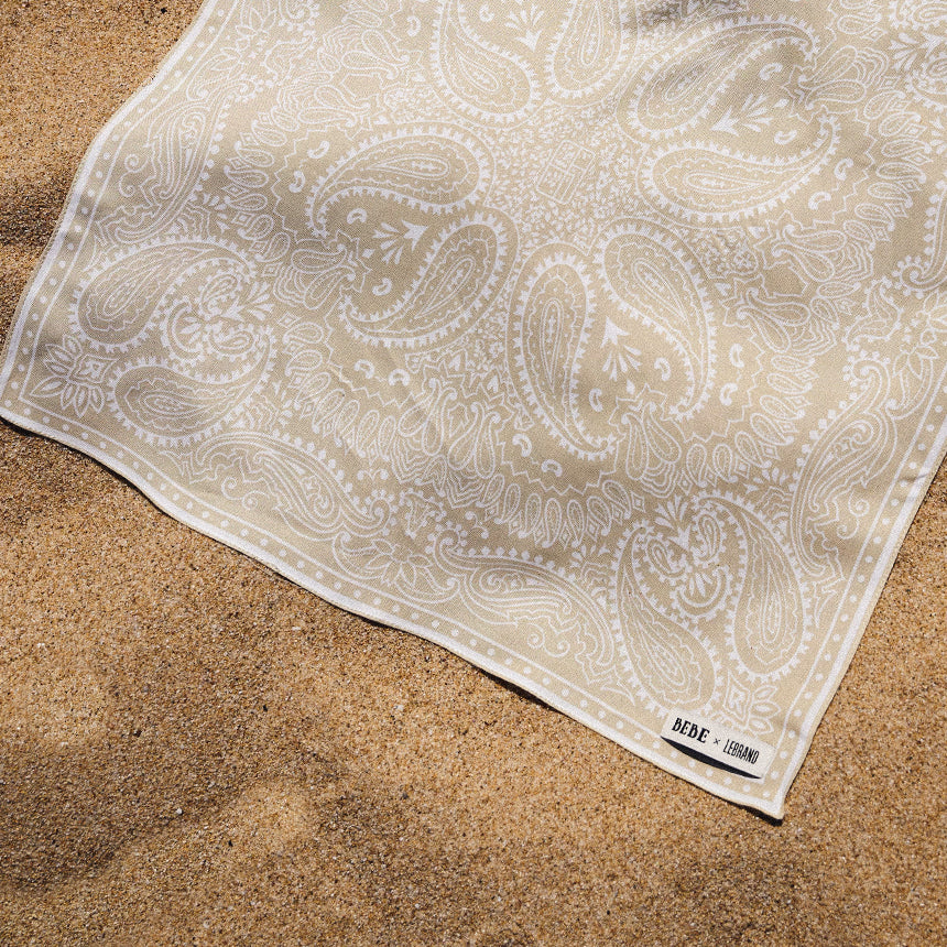Bandana beige beurre