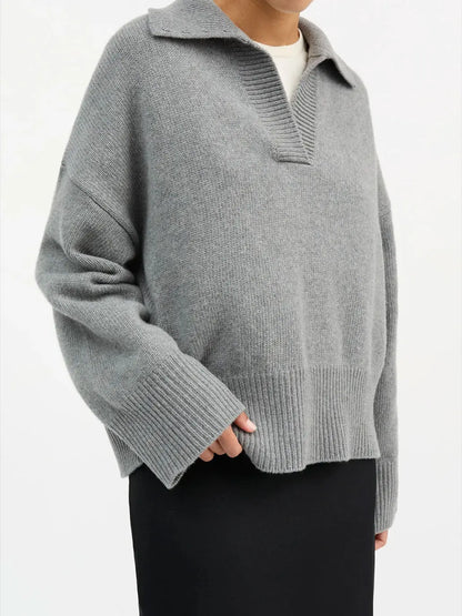 Dean V-neck Merino Jumper SKALL STUDIO BEBE Concept 
