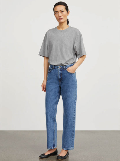 Andy Oversize Tee GREY MELANGE
