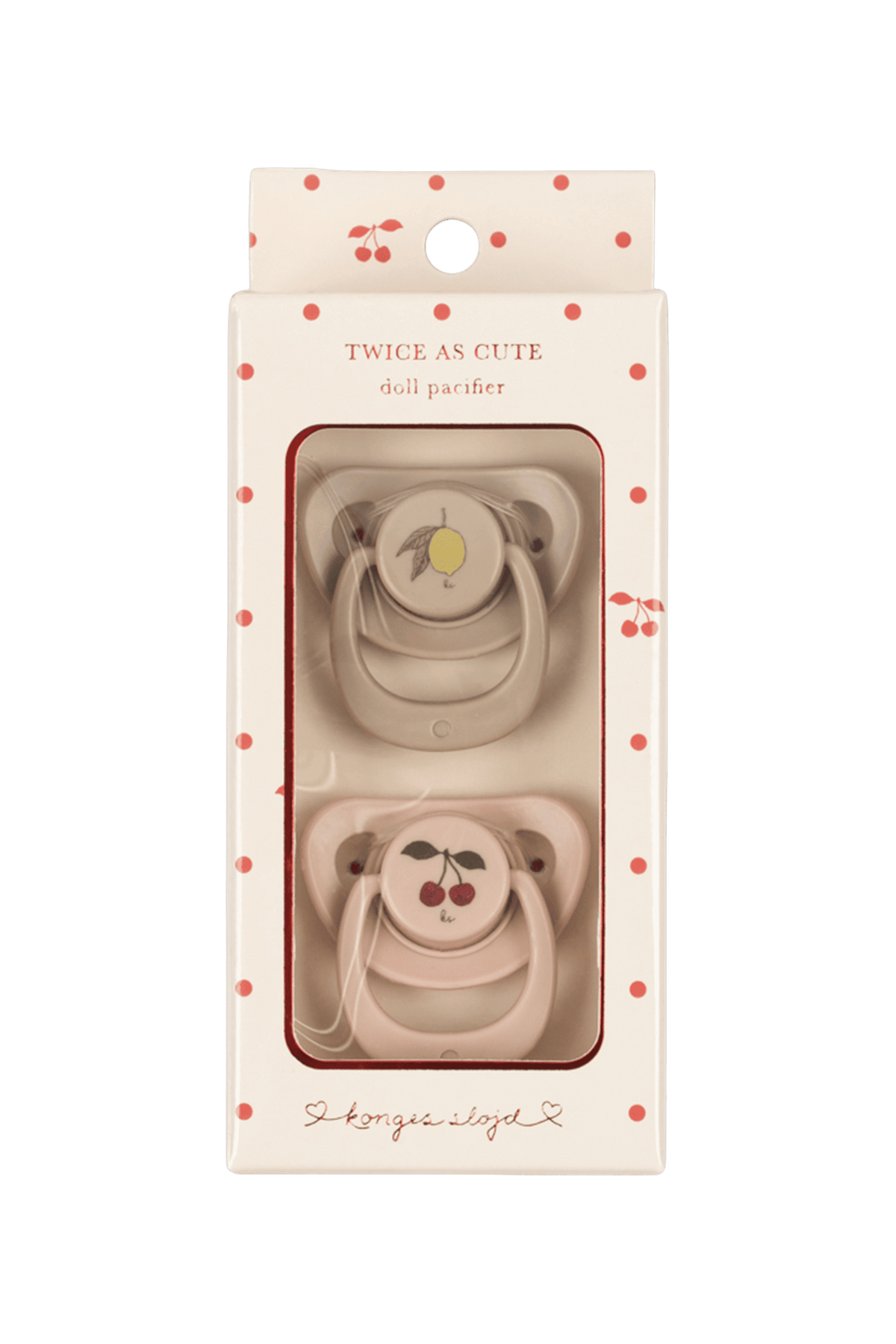 Set Puppenschnuller CHERRY/LEMON