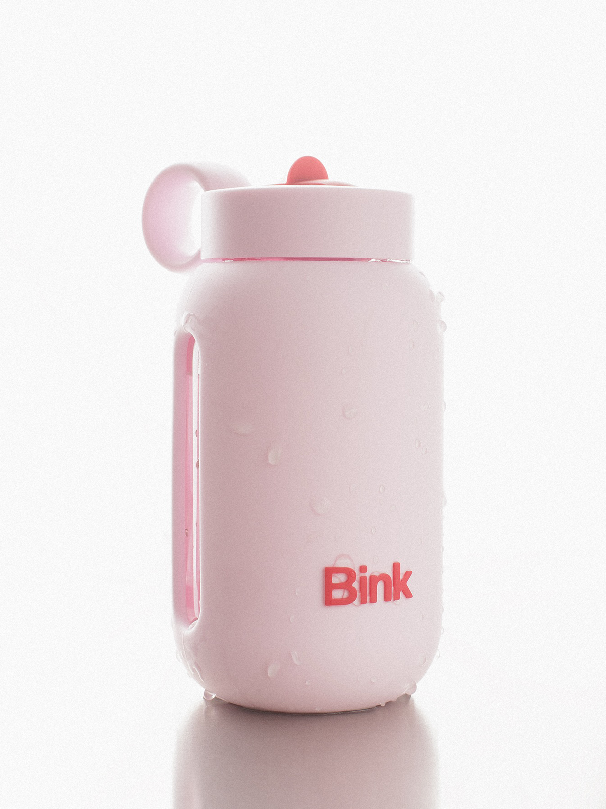 Skleněná lahev Bink Kids Bottle STRAWBERRY