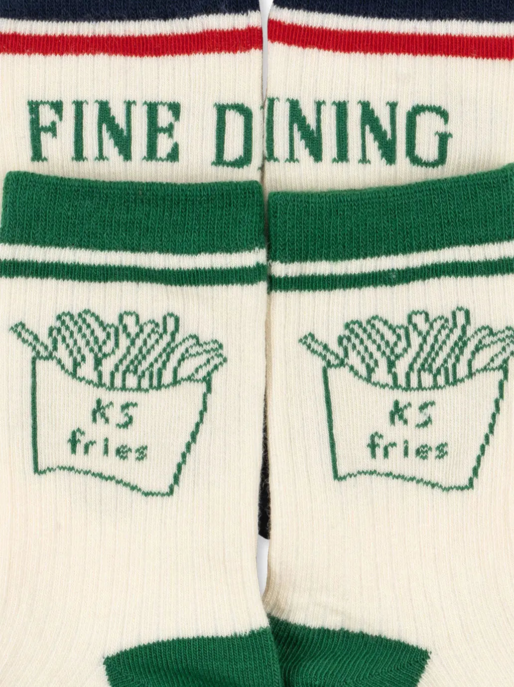 2 Pack Rib Fries Socks Konges Slojd BEBE Concept 