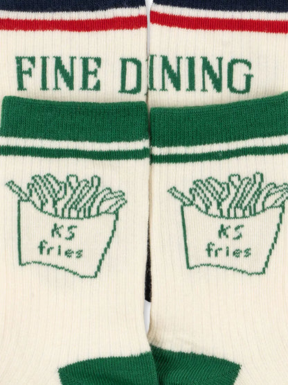 2 Pack Rib Fries Socks Konges Slojd BEBE Concept 