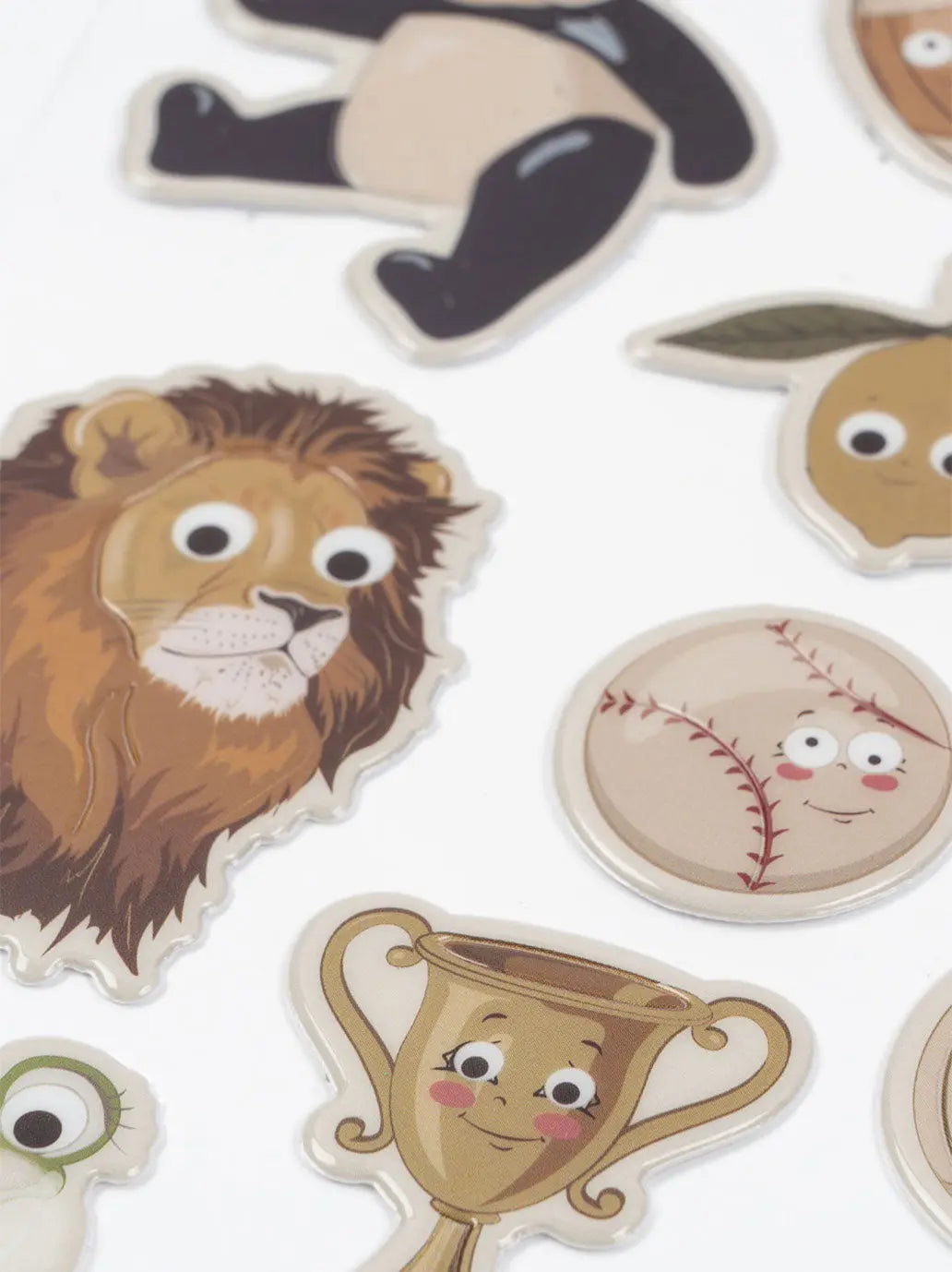 Zestaw naklejek Puffy Stickers Konges Slojd BEBE Concept 