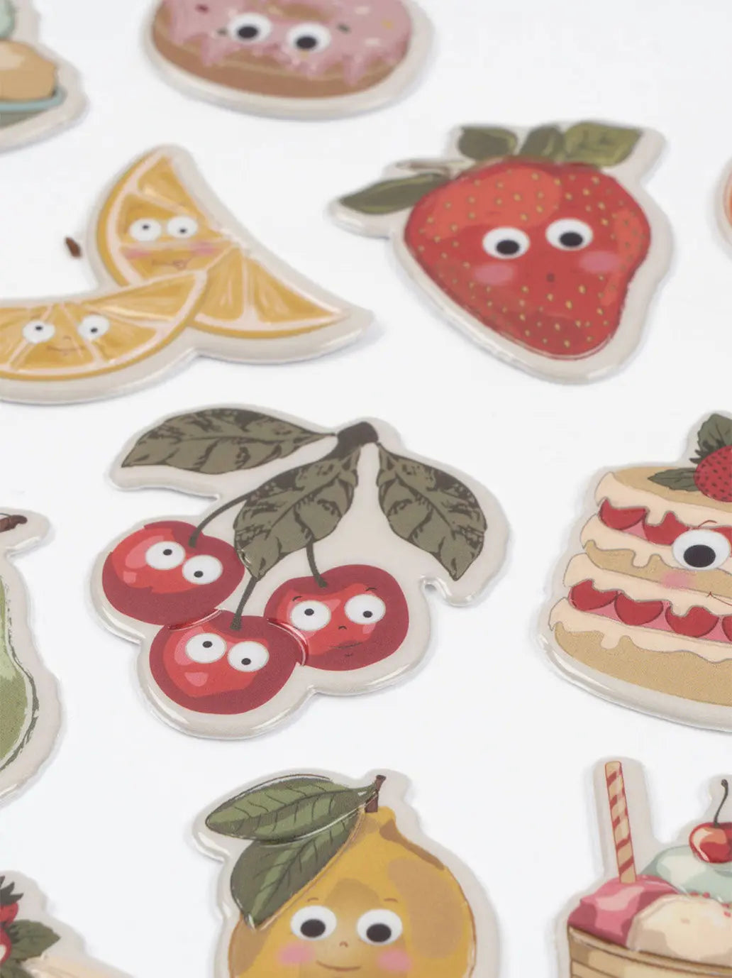 Zestaw naklejek Puffy Stickers Konges Slojd BEBE Concept 