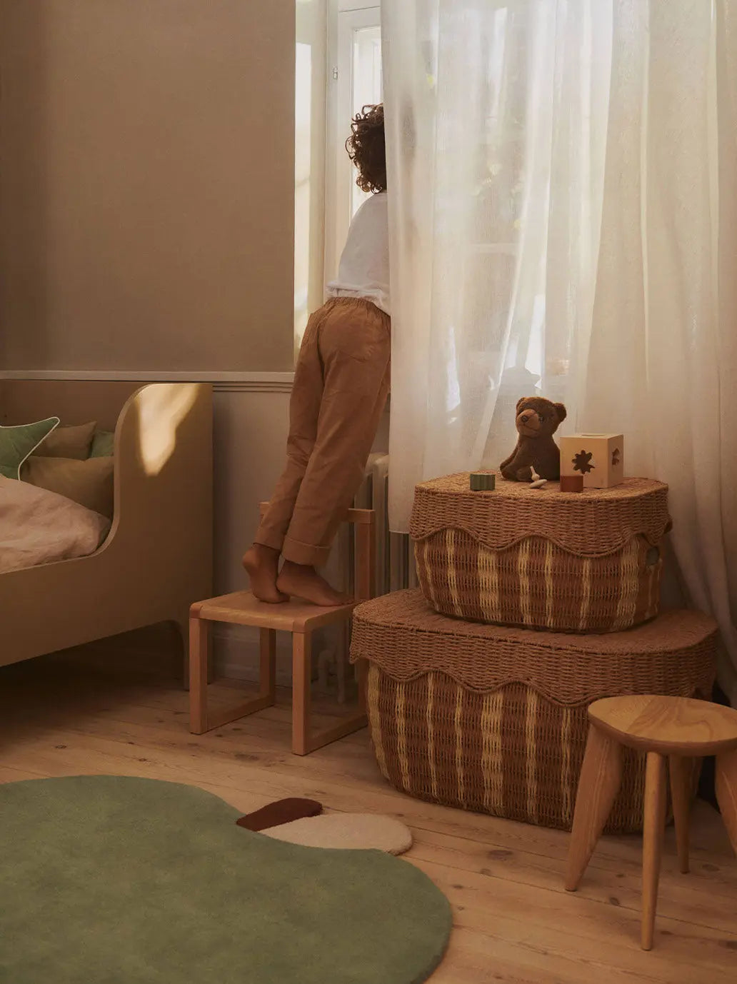 Rivan Storage Baskets Ferm Living BEBE Concept 