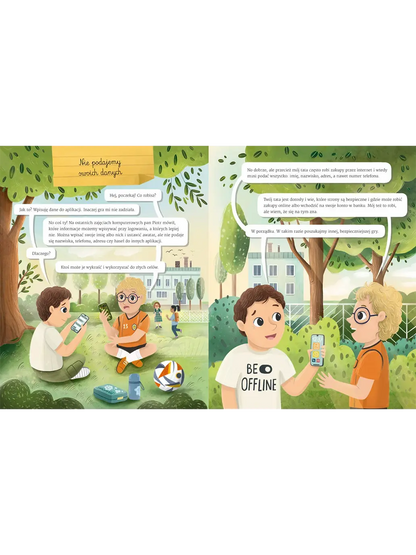 Szkoła i ja. Jesteśmy bezpieczni w sieci Wydawnictwo Nasza Ksiegarnia BEBE Concept 
