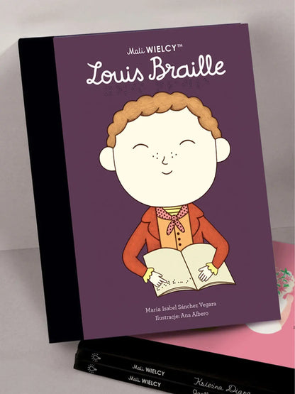 Mali Wielcy. Louis Braille Wydawnictwo Smart Books BEBE Concept 
