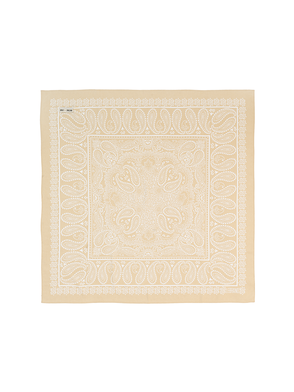 Bandana beige beurre BUTTER BEIGE
