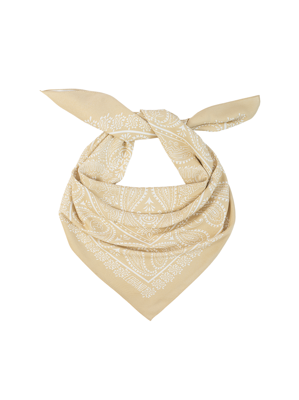 Bandana beige beurre
