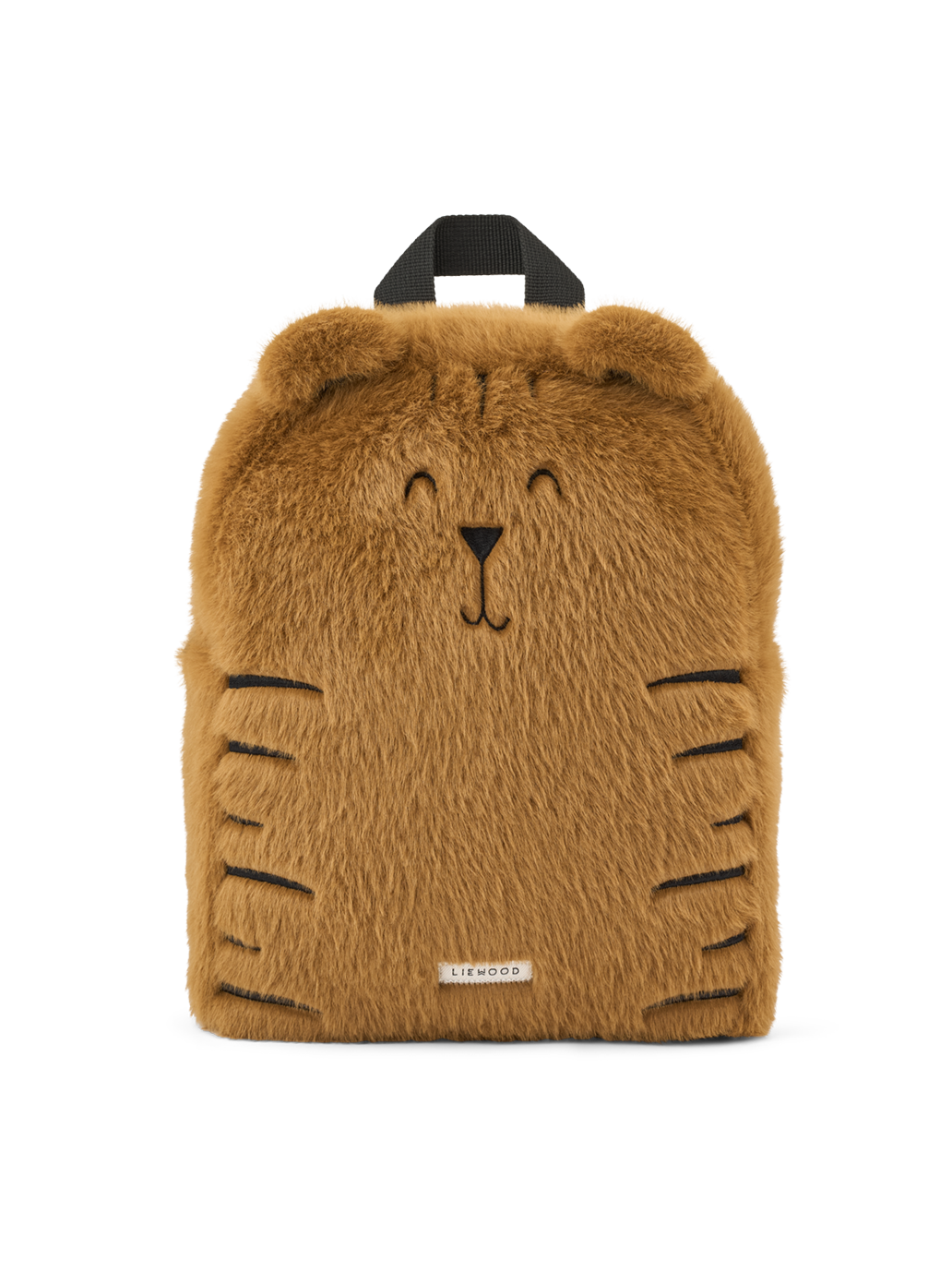 Denise Tiger Plush Backpack GOLD CARAMEL