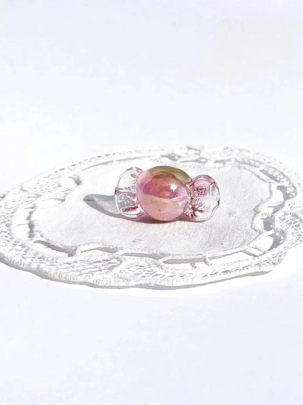 Big Candy Glass Ring Vivian Alarcon BEBE Concept 