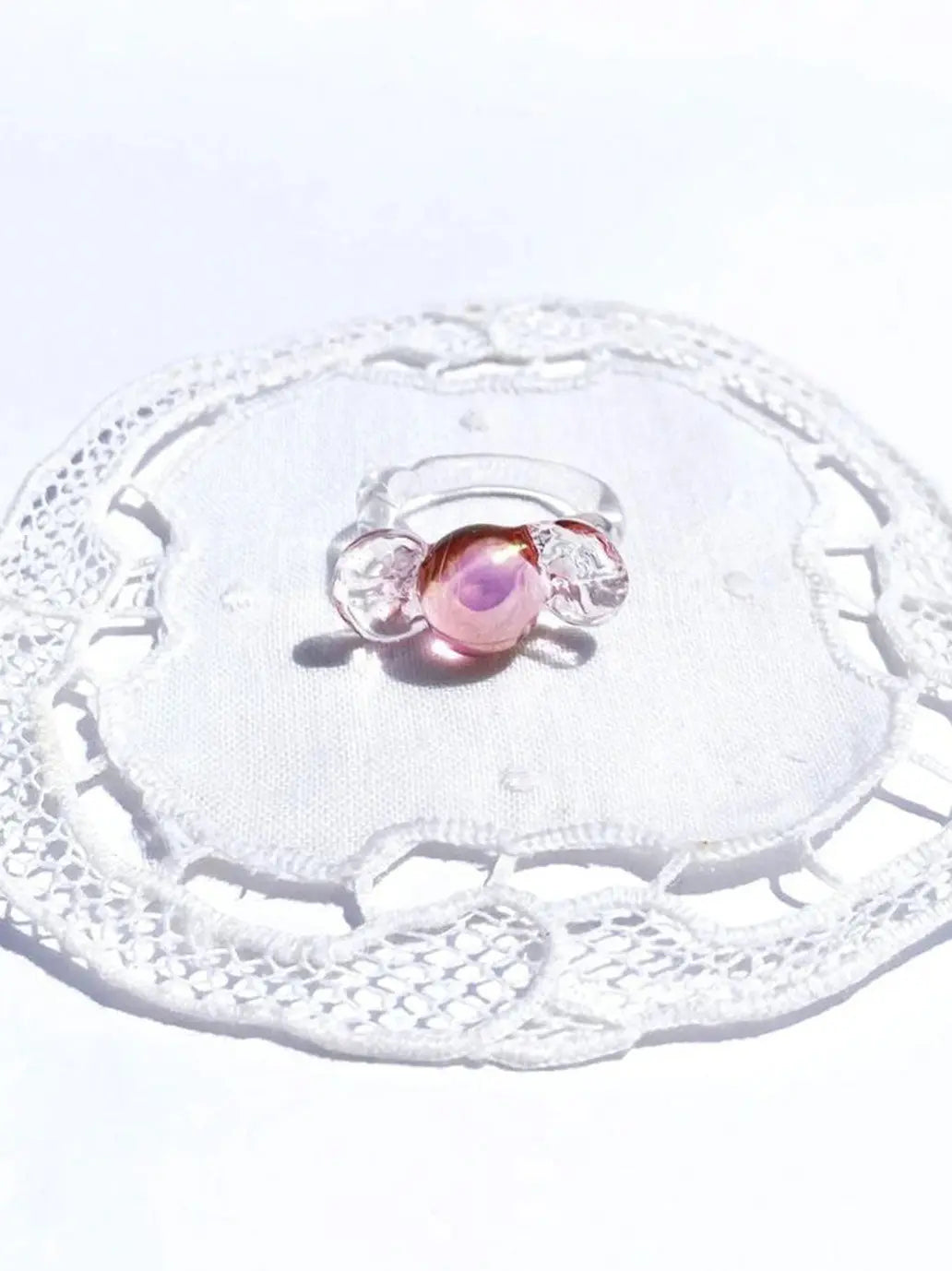 Mini Candy Glass Ring Vivian Alarcon BEBE Concept 