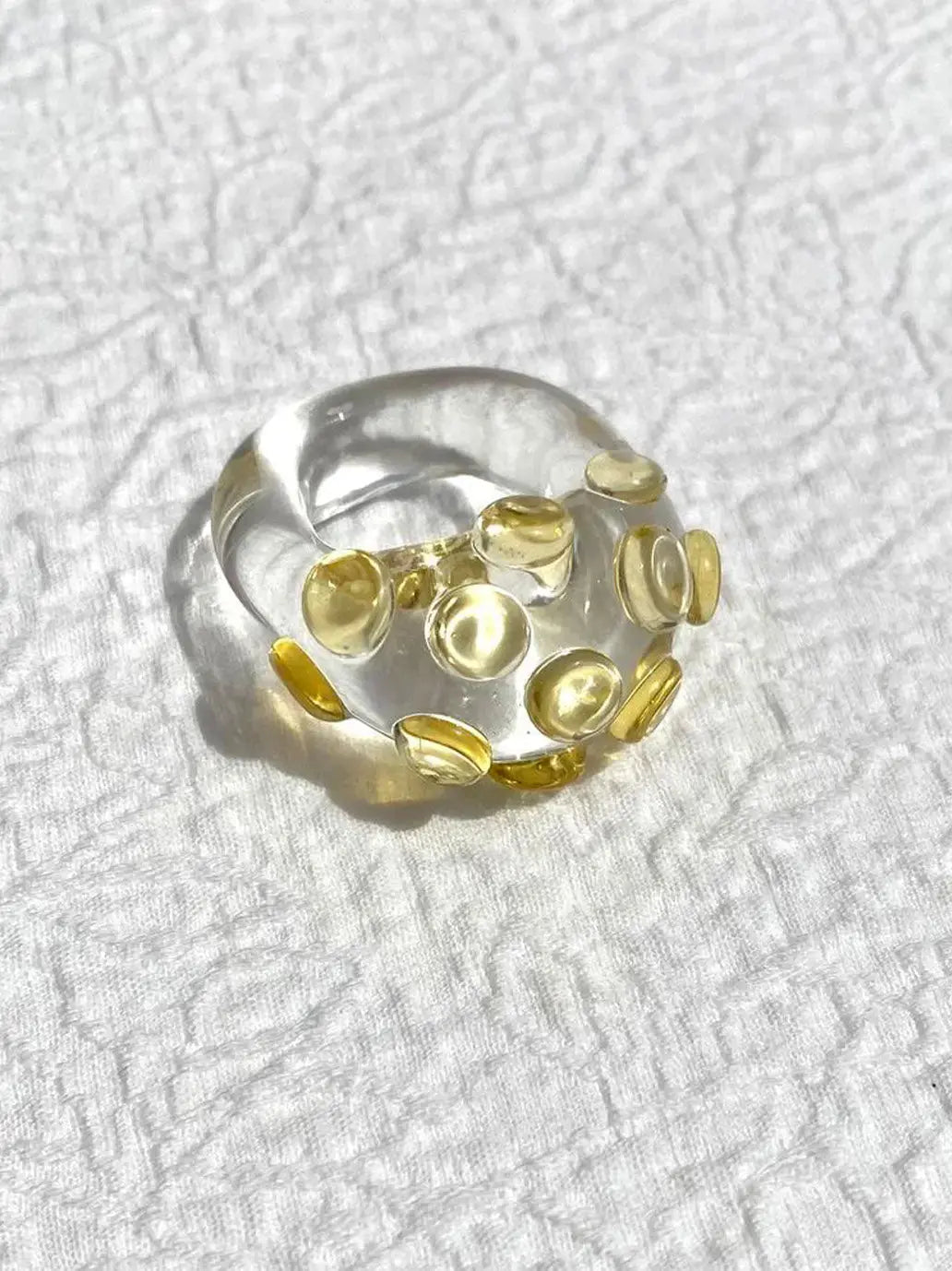 Confetti Glass Ring Vivian Alarcon BEBE Concept 