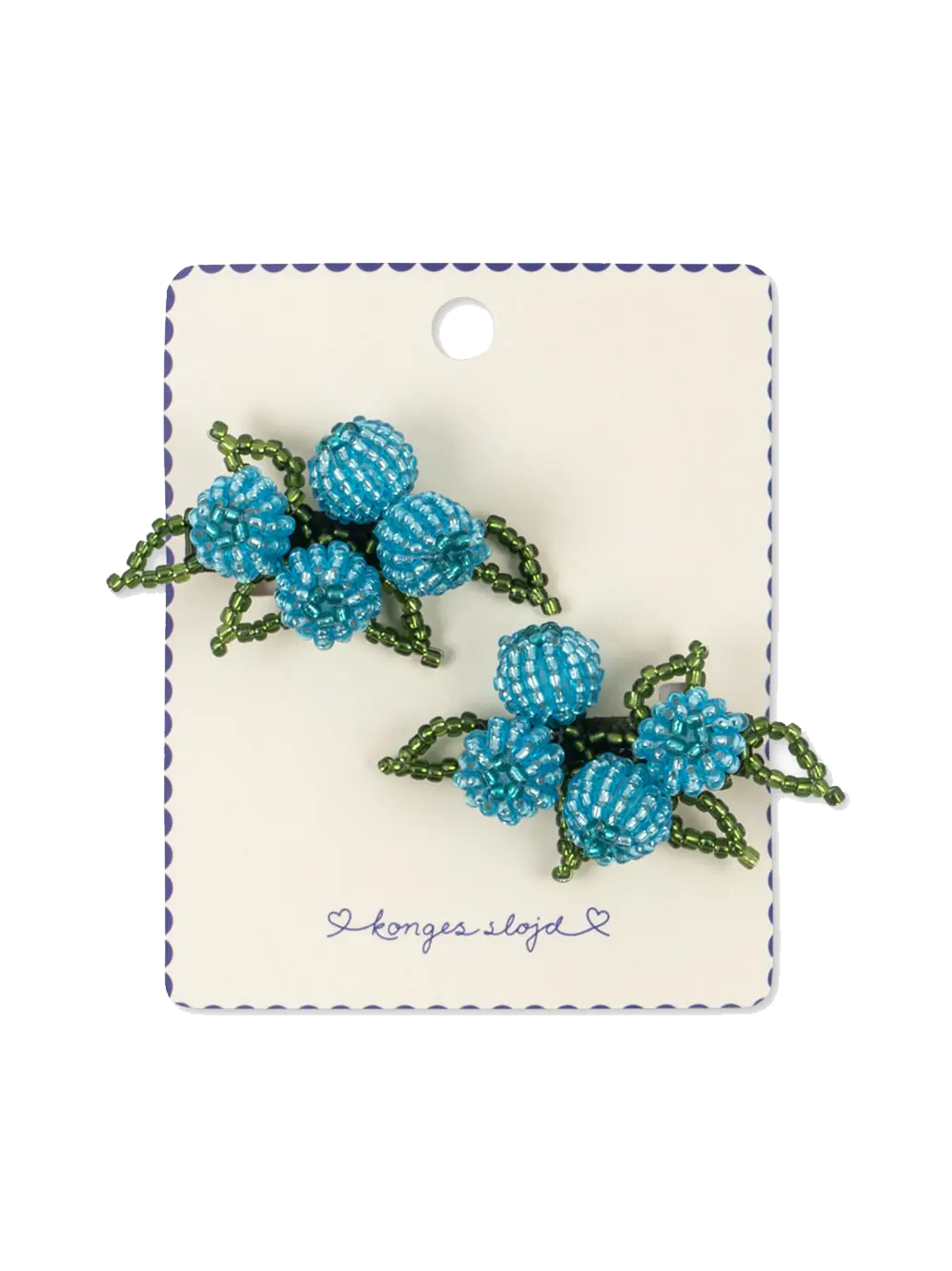 Beaded Hair Clip 2-pack Konges Slojd BEBE Concept 