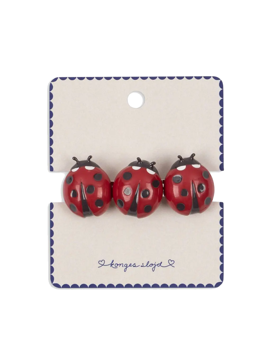 Ladybug Hair Clip Konges Slojd BEBE Concept 