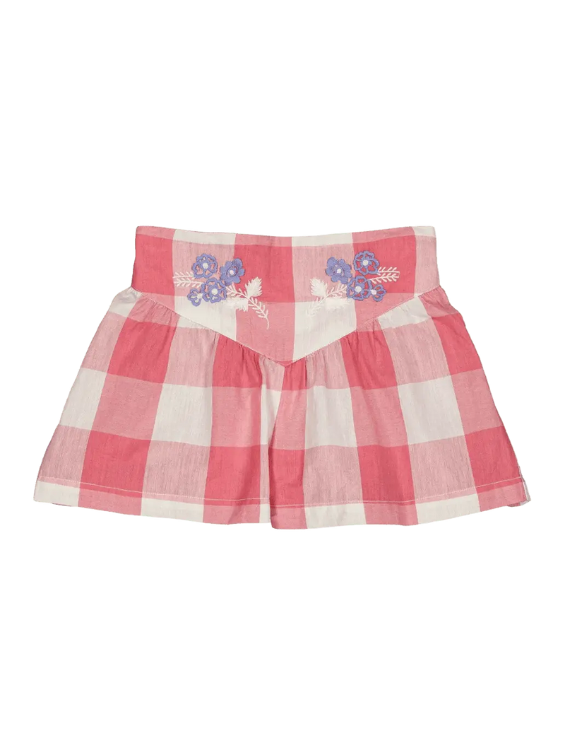 Marlow short Check Rose Hello Simone BEBE Concept 