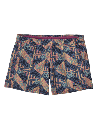 Dětské kraťasy Baggies 4 palce. Rychleschnoucí kraťasy. FADED MAGENTA